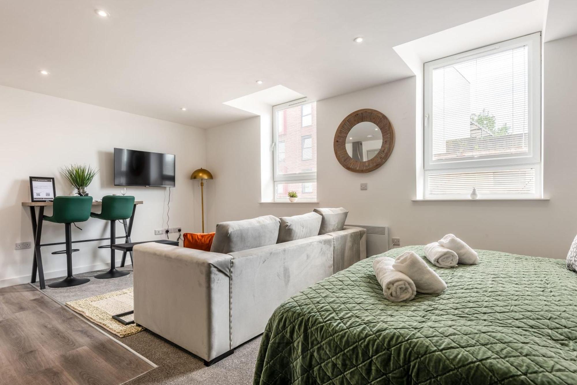 Contemporary 1 Bed Central Rotherham Studio 外观 照片