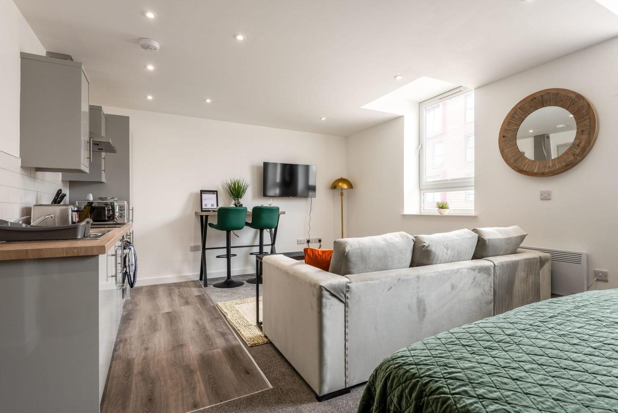 Contemporary 1 Bed Central Rotherham Studio 外观 照片